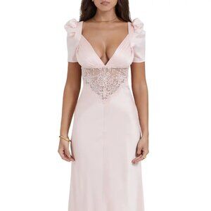 House of CB Rafaela Silk Dress